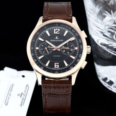 JAEGER-LECOULTRE Mens Watch Factory 4138420 Rose Gold Steel Case Diameter 40mm Watch